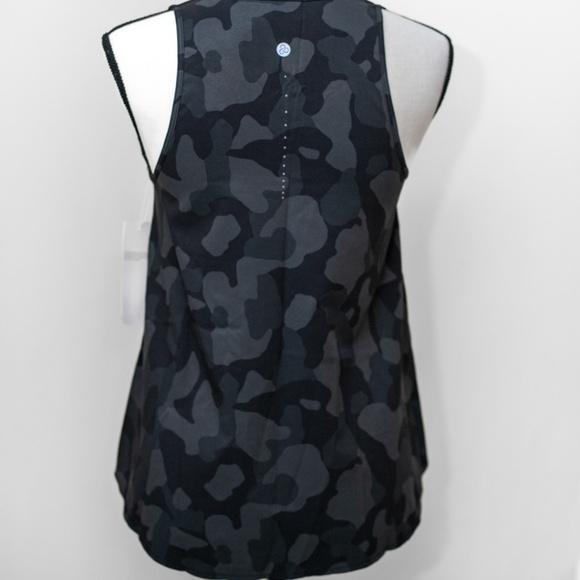 NWT Nordstrom Zella XXS Women’s Lightweight Camo Tank Top – Black Camo - Picture 7 of 13